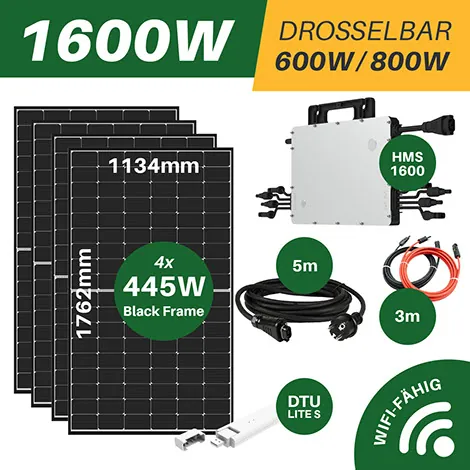 1.600-W-SETS OHNE SPEICHER: Starter-Set